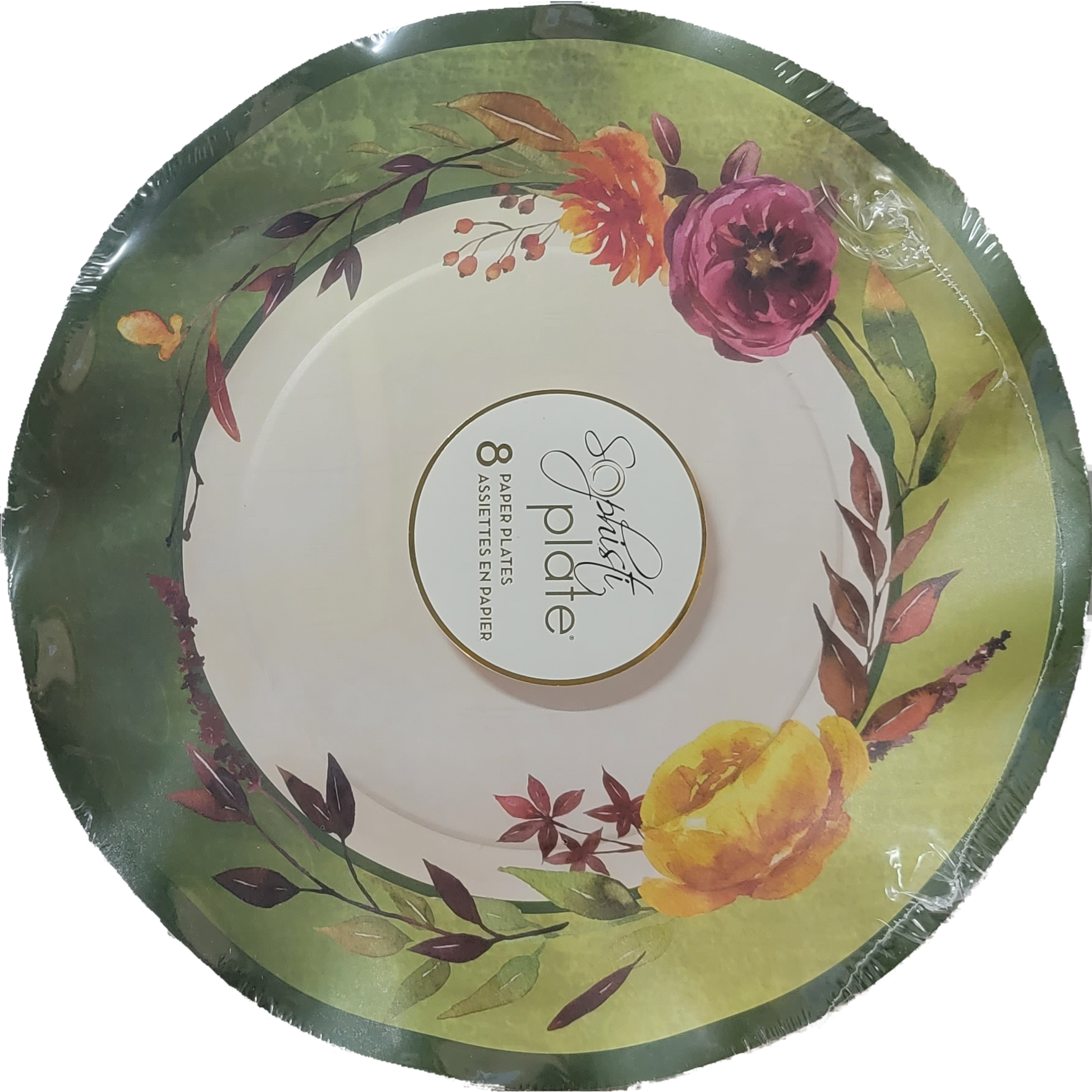 Sophistiplate BASIC AUTUMN BOUQUET SALAD PLATE