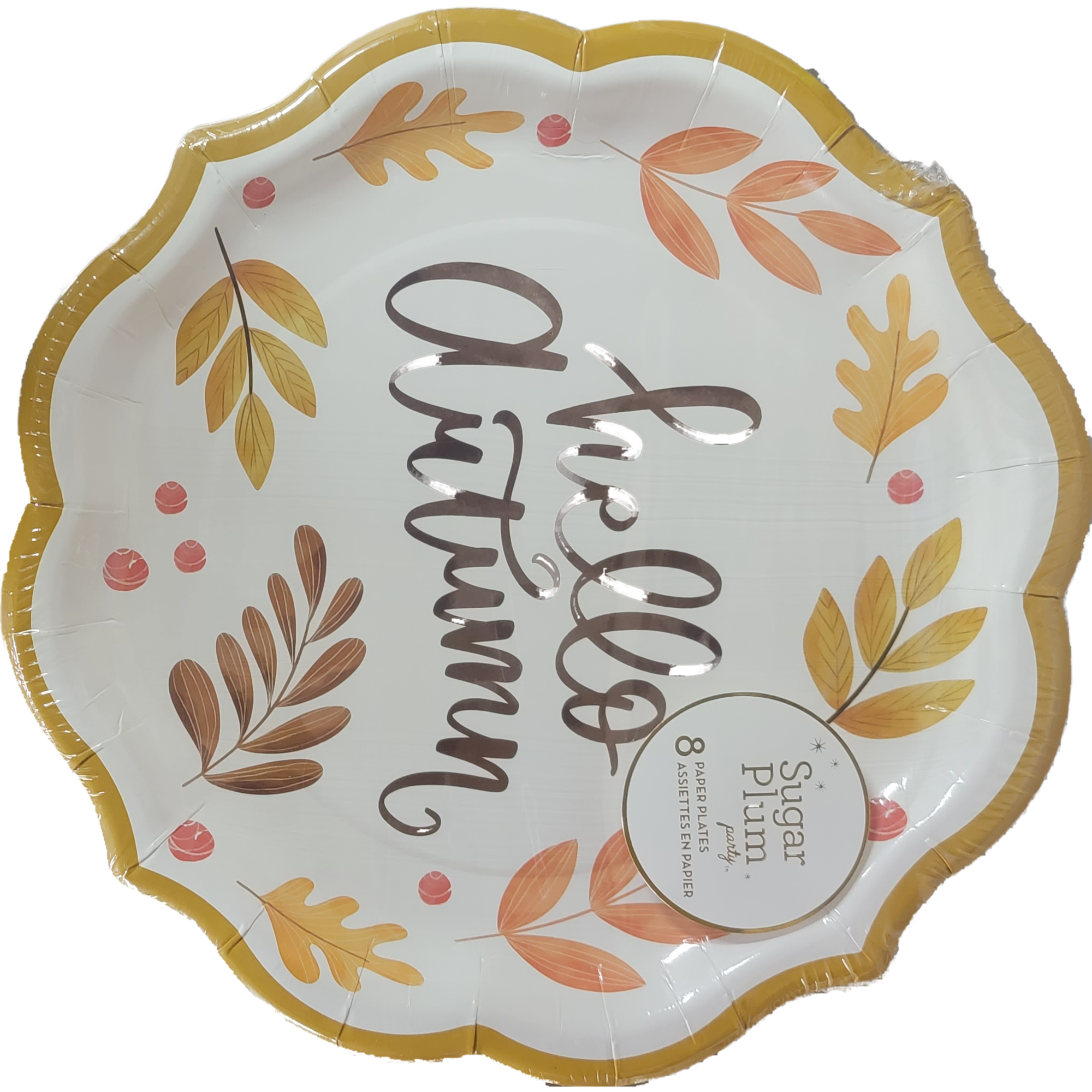 Sophistiplate BASIC HELLO AUTUMN DINNER PLATE