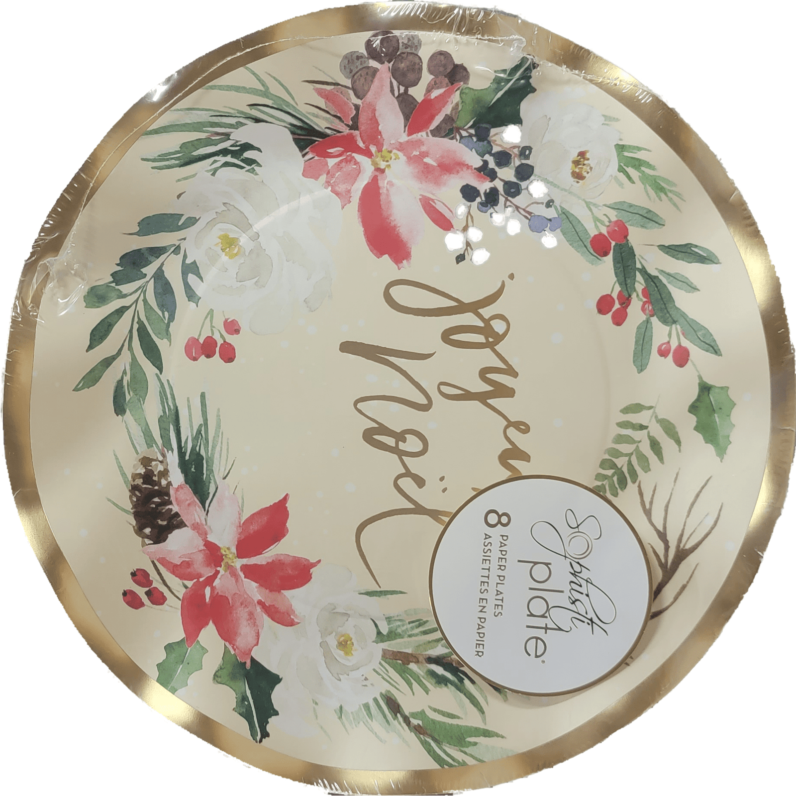 Sophistiplate BASIC WINTER BLOSSOM SALAD PLATE