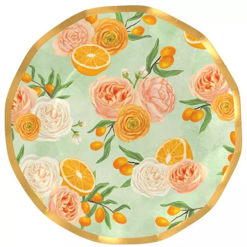 Sophistiplate BOUTIQUE WAVY MIMOSA DINNER PLATE