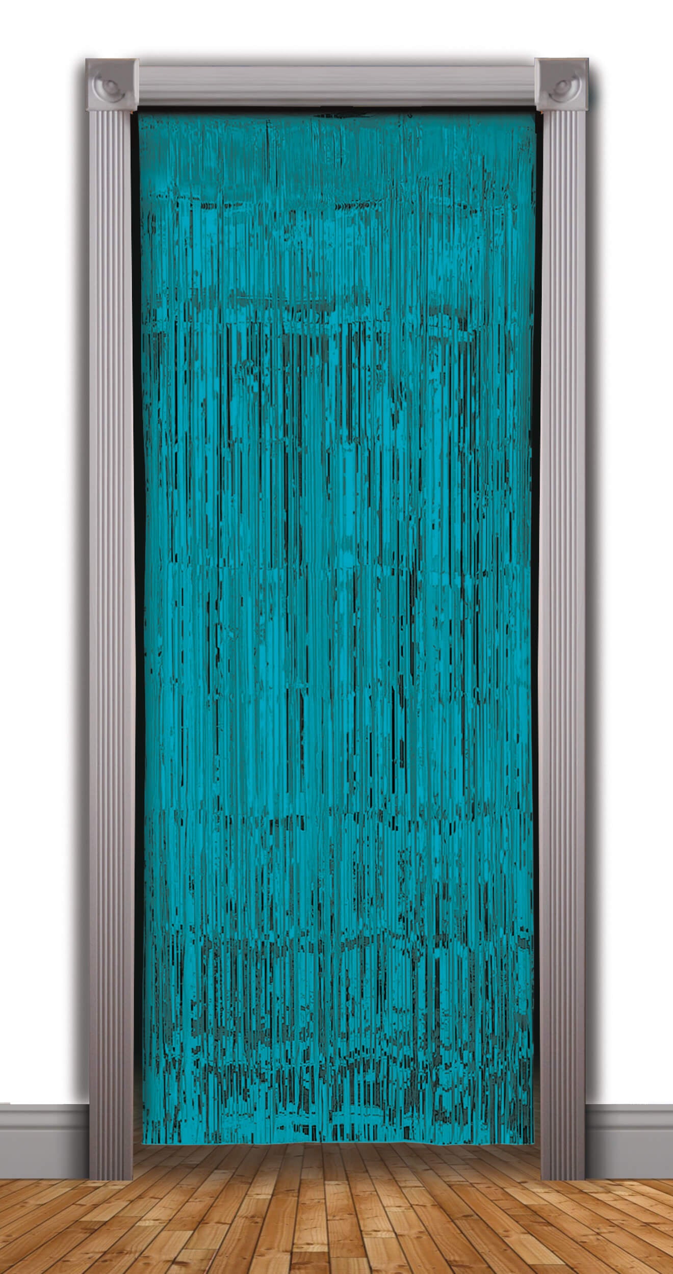 Tinsel Curtain - Teal