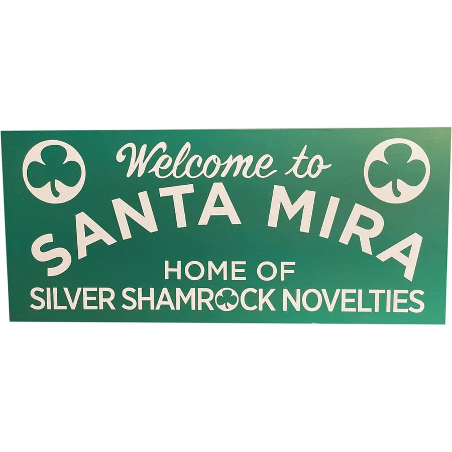 Trick or Treat Studios HOLIDAY: HALLOWEEN HALLOWEEN III: SEASON OF WITCH - SANTA MIRA WOOD SIGN