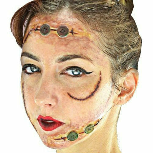 Ultimate Party Super Store COSTUMES: MAKE-UP Creepy Doll Make Up Kit