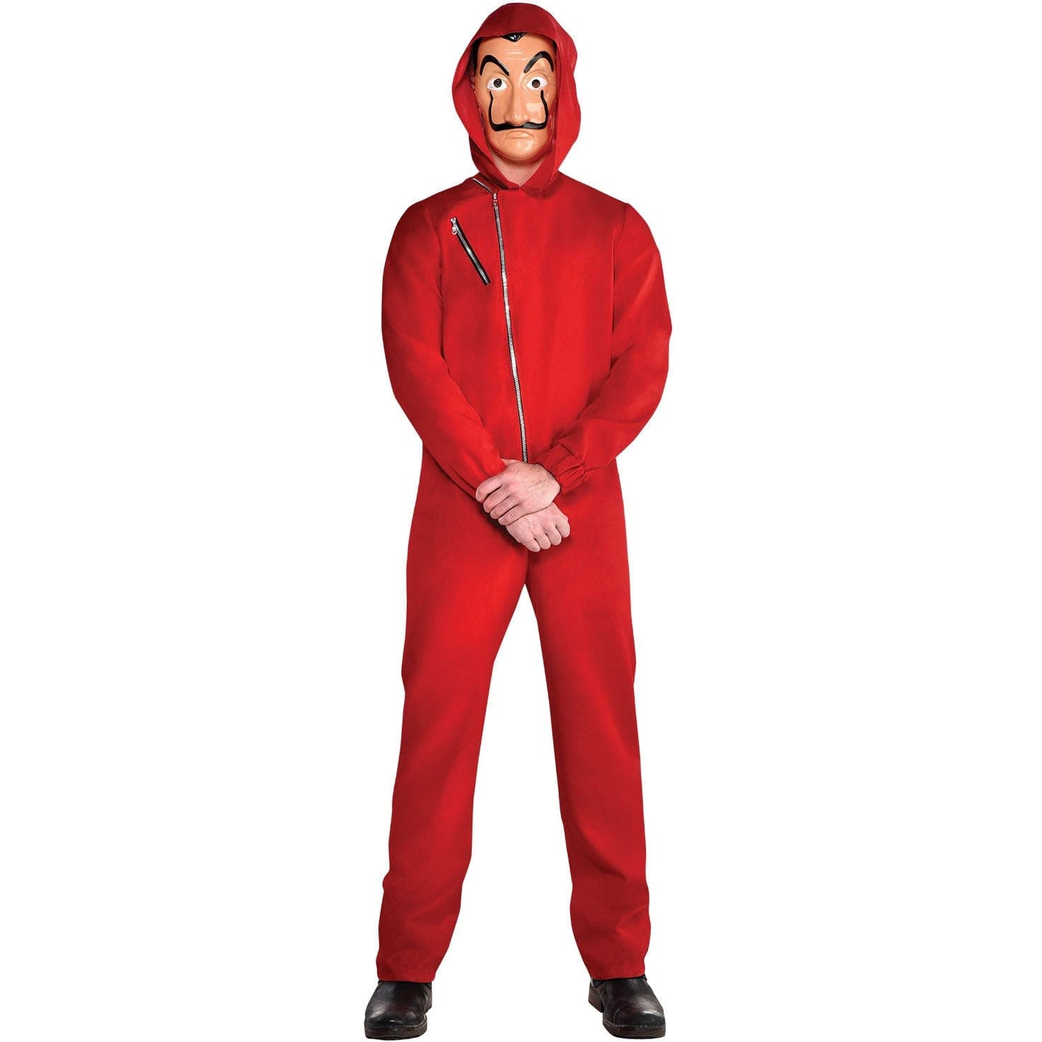 Ultimate Party Super Store Money Heist Fancy Dress Jumpsuit Costume Mask Salvador Dali La Casa De Papel