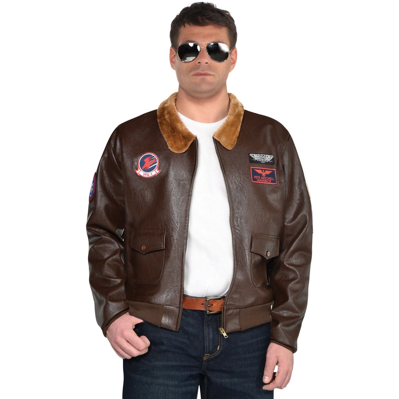 Ultimate Party Super Stores Adult Plus 2XL Top Gun Maverick: Bomber Jacket