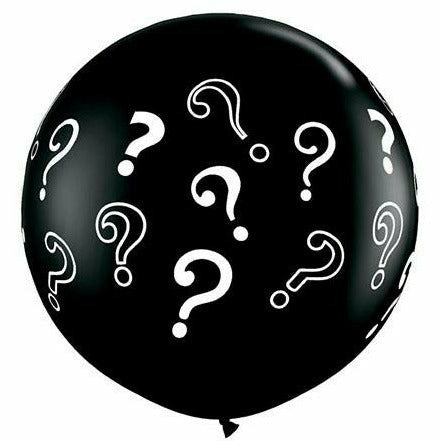 Ultimate Party Super Stores BALLOONS Baby Question Mark 36&quot; Latex Balloon