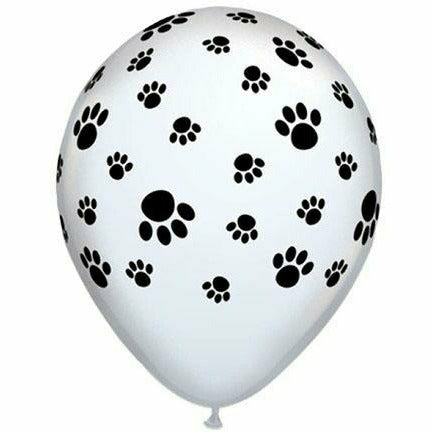 Ultimate Party Super Stores BALLOONS Paw Prints 11&quot; Latex Balloon