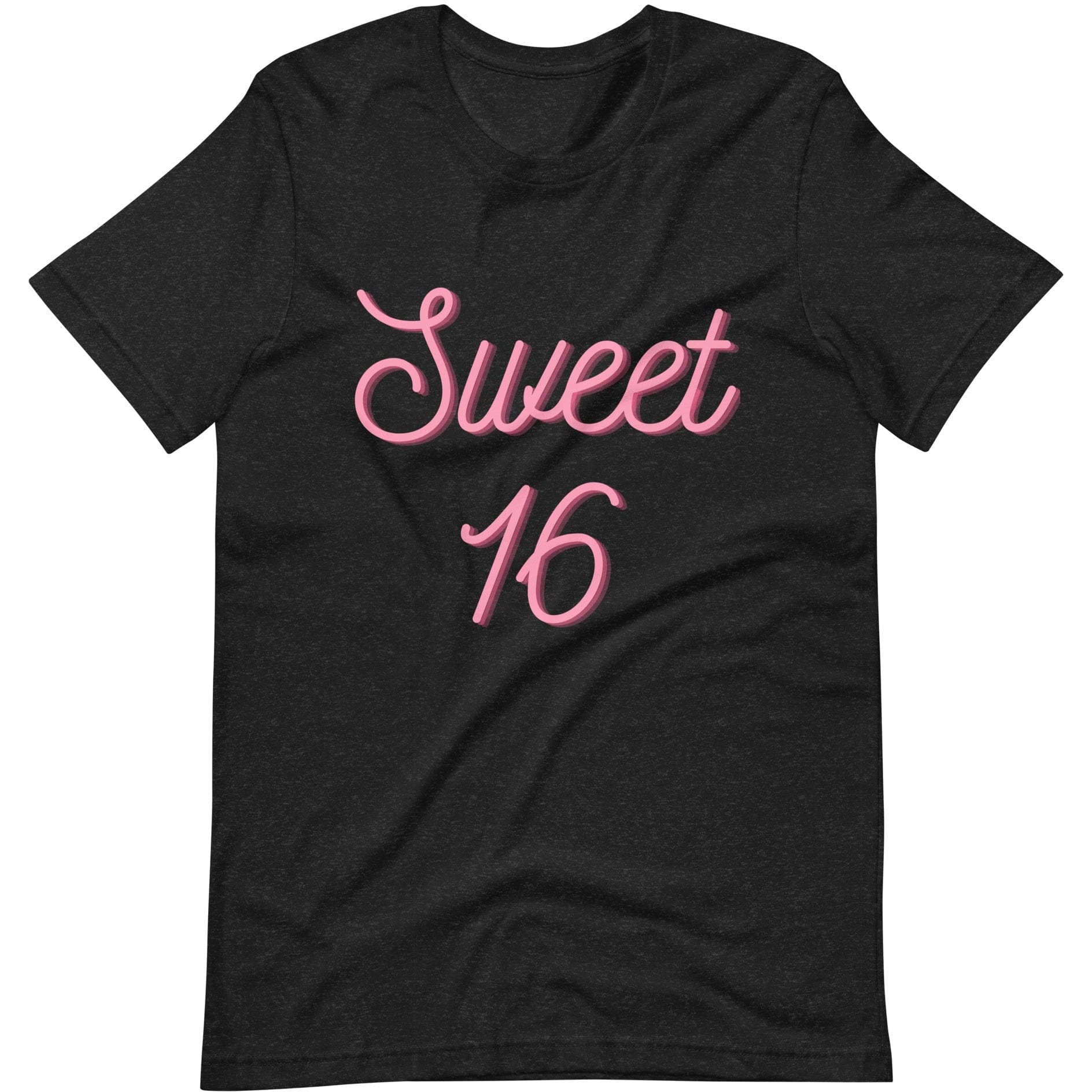 Ultimate Party Super Stores Black Heather / XS SWEET 16 T-shirt