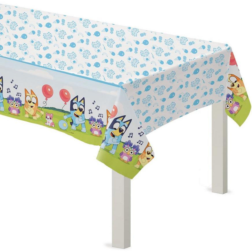 Ultimate Party Super Stores Bluey plastic table cover