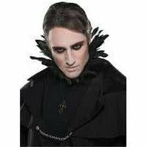 Ultimate Party Super Stores COSTUMES: ACCESSORIES Gothic Romance Feather Collar - R10