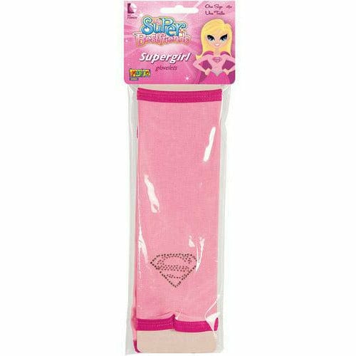 Ultimate Party Super Stores COSTUMES: ACCESSORIES Supergirl Glovelets Child Accessory