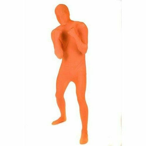 Ultimate Party Super Stores COSTUMES Orange (XL) height 5&#39;10&quot; - 6&#39;3&quot; Morph Suit Assorted Costume