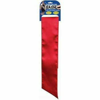 Ultimate Party Super Stores CREATE YOUR OWN RED SASH