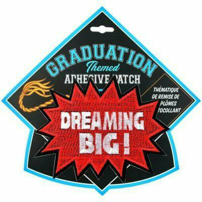 Ultimate Party Super Stores Dreaming Big Graduation Adhesive Patch