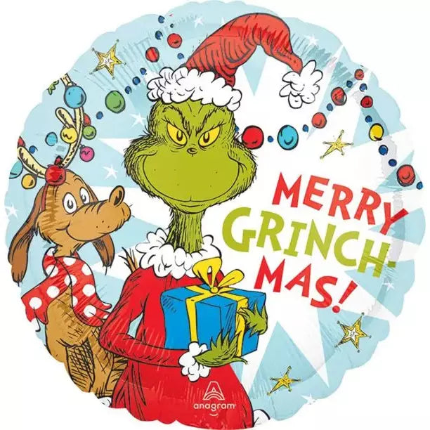 Ultimate Party Super Stores E008 17&quot; Grinch Christmas foil