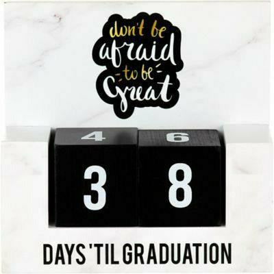 Ultimate Party Super Stores Graduation Countdown Blocks Table Decoration