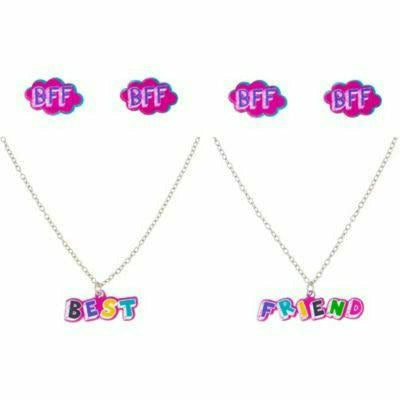 Ultimate Party Super Stores HOLIDAY: VALENTINES Best Friends Jewelry Set 6pc Valentine&#39;s Day