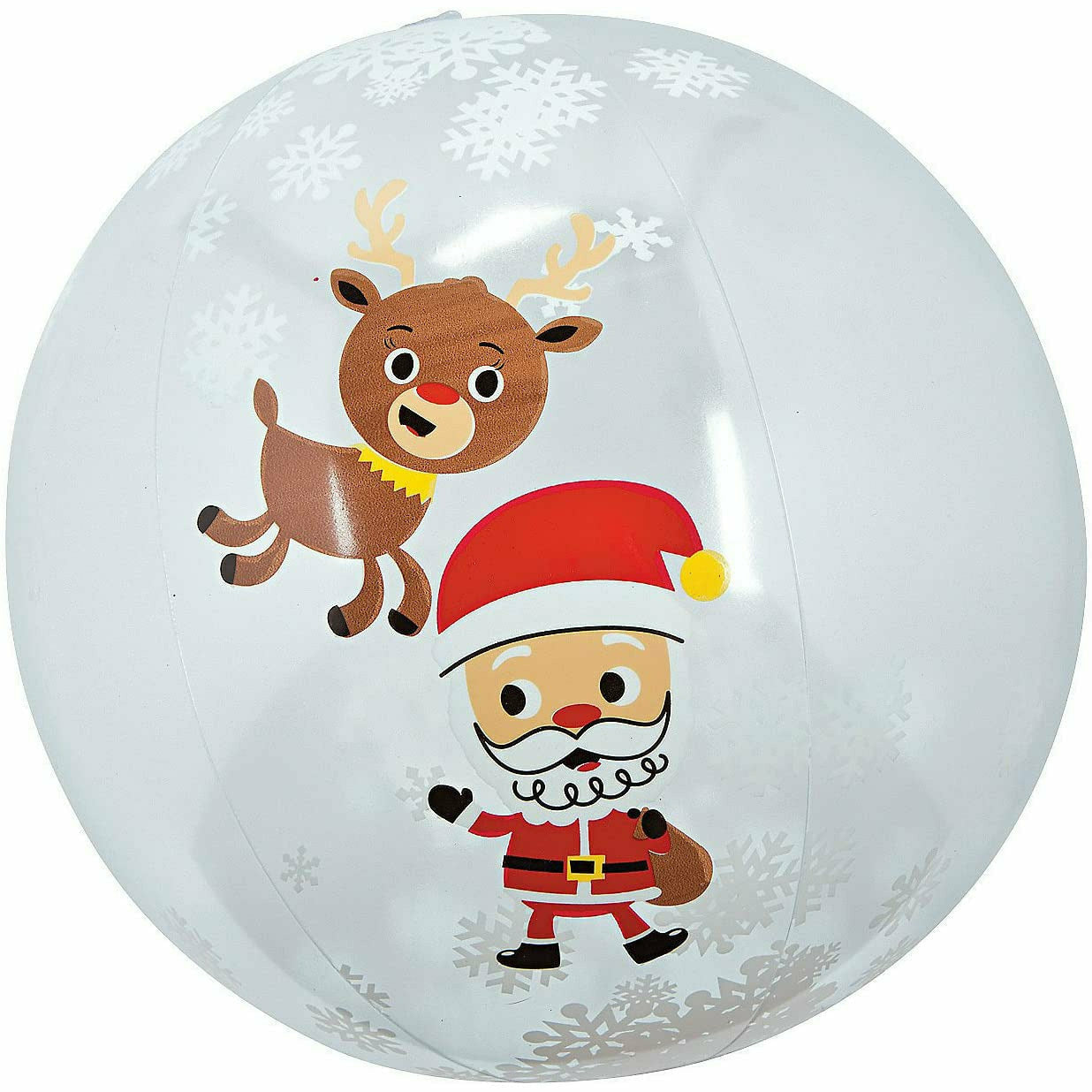 Ultimate Party Super Stores Inflatable Snow Globe Beach Balls