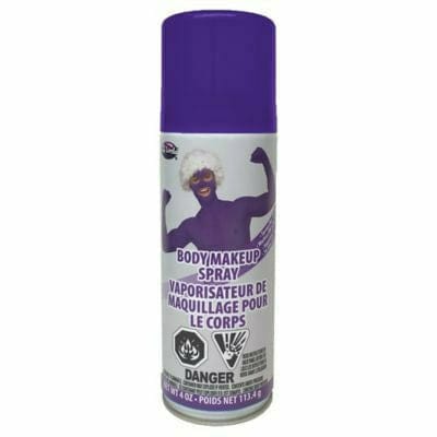 Ultimate Party Super Stores Purple Body Makeup Spray Multi-Colored