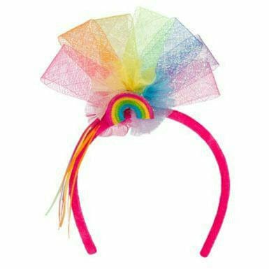 Ultimate Party Super Stores Rainbow Fairy Headpiece Hot/pink