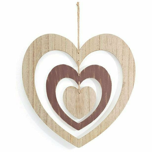 Ultimate Party Super Stores SPINNING LAYERED HEART WALL HANGING