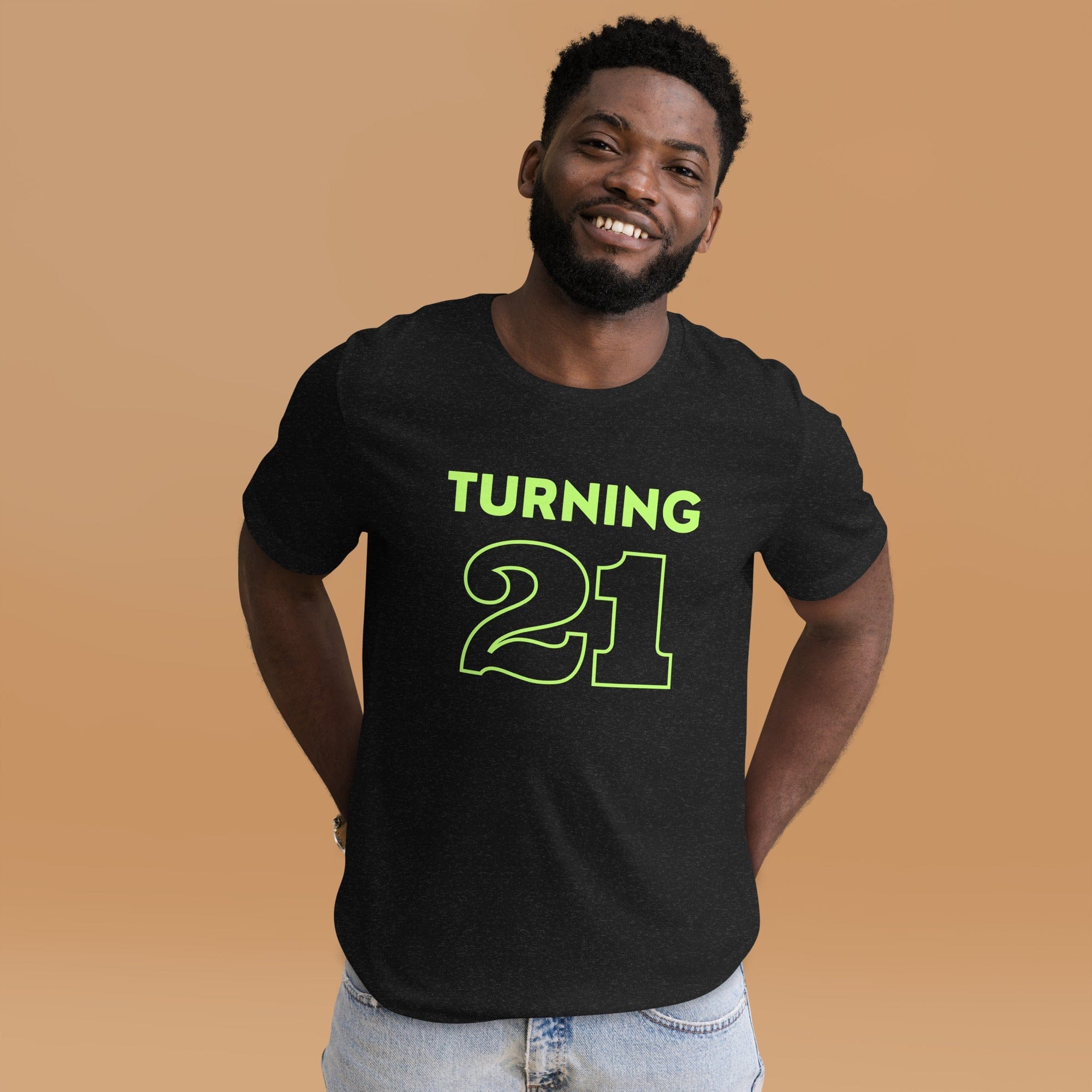 Ultimate Party Super Stores TURNING 21! Unisex t-shirt