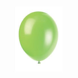 Unique BALLOONS 12&quot; Latex Balloons, 50ct - Neon Lime