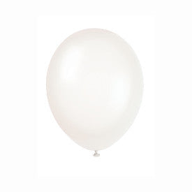 Unique BALLOONS 12&quot; Transparent Crystal Premium Latex Balloons, 50ct