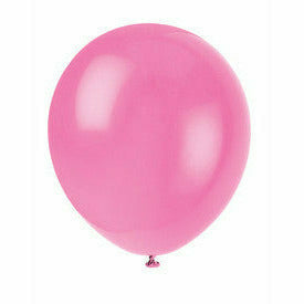 Unique Industries BALLOONS 12&quot; Latex Balloons, 10ct - Bubblegum Pink