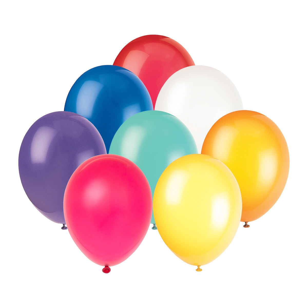 Unique Industries BALLOONS 9&quot; Latex Balloons, 20ct - Assorted