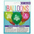 Unique Industries BALLOONS Primary Birthday Cake 12" Latex Balloons, 8ct