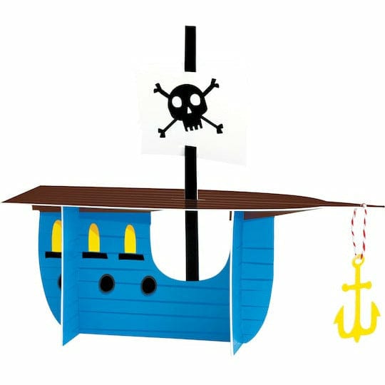 Unique Industries BIRTHDAY: JUVENILE Ahoy Pirate Centerpiece