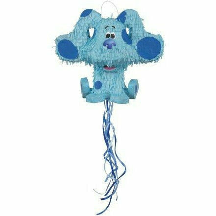 Unique Industries BIRTHDAY: JUVENILE BLUES CLUES 3D PULL PINATA