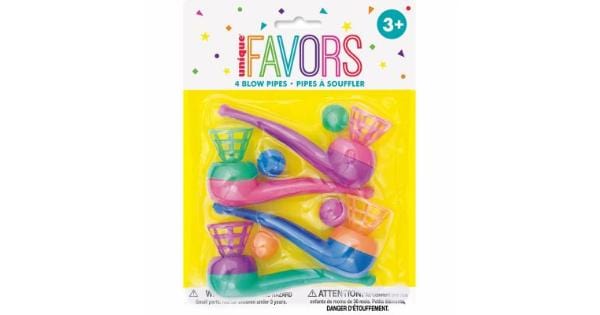 Unique Industries TOYS Blow Pipes Party Favors