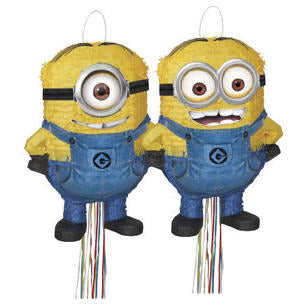 Unique PINATAS Despicable Me Minion (Bob) Pull String Pinata