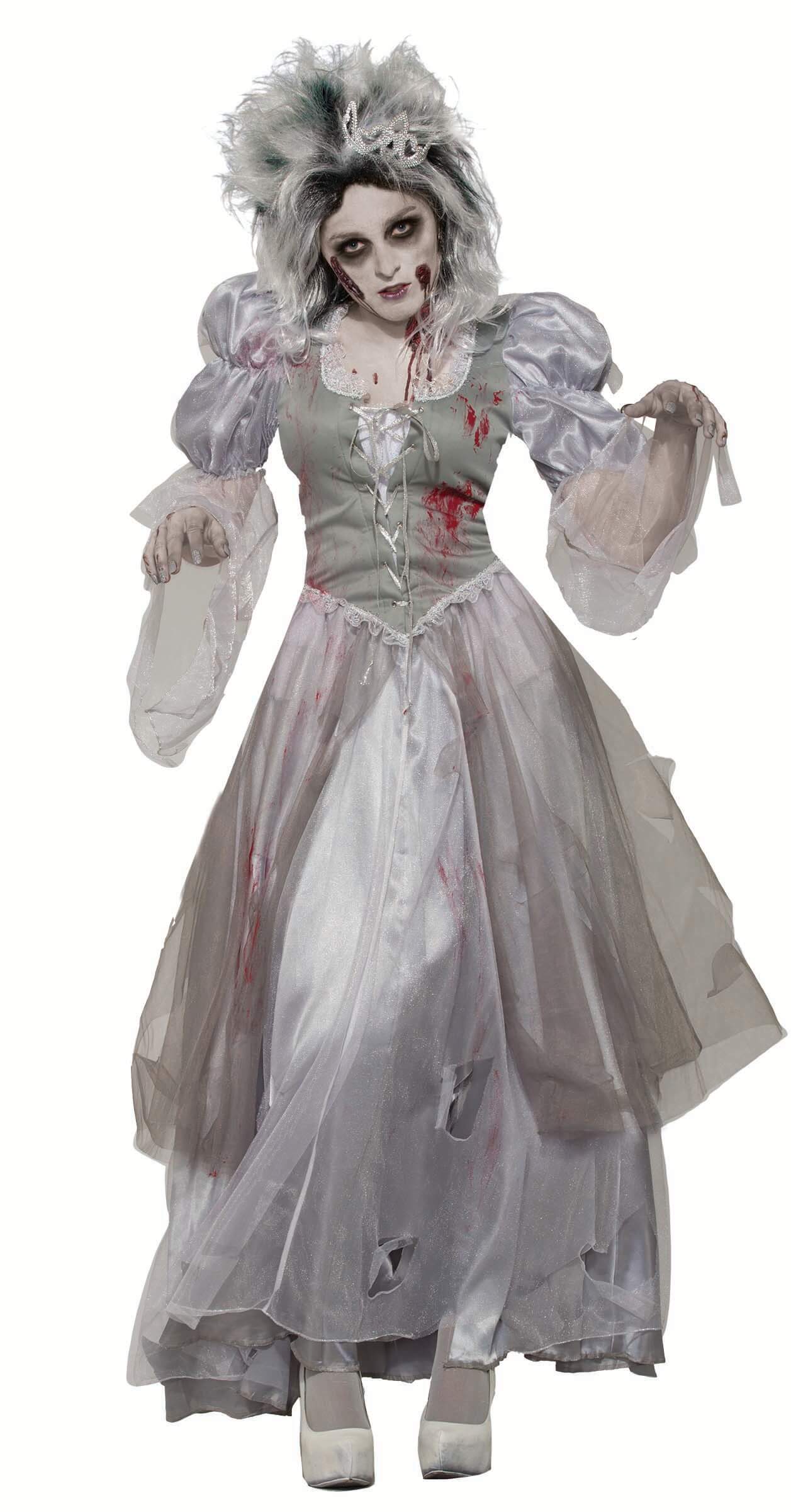 Womens Zombie Never After Princess Costume