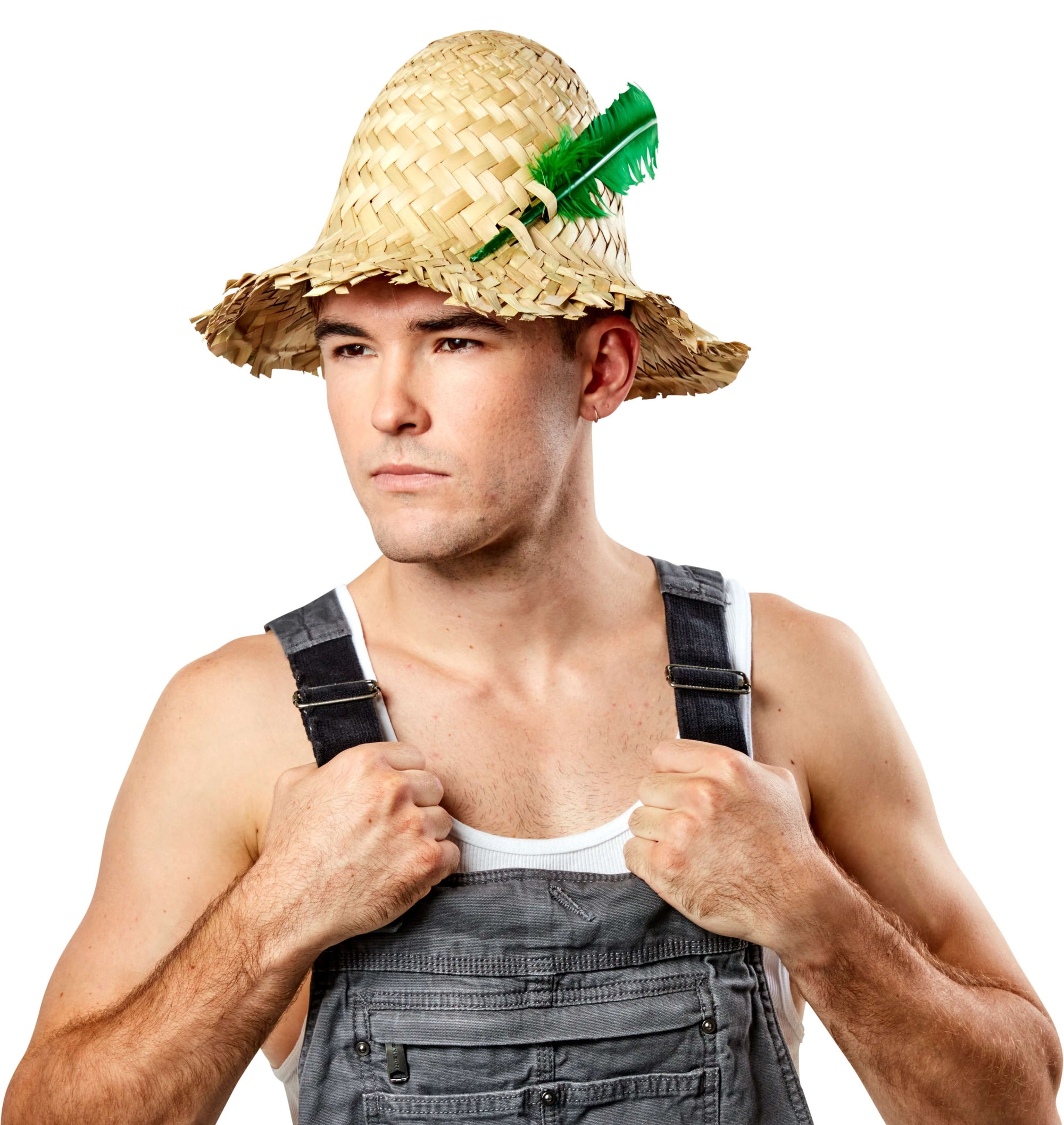 Straw Hillbilly Hat