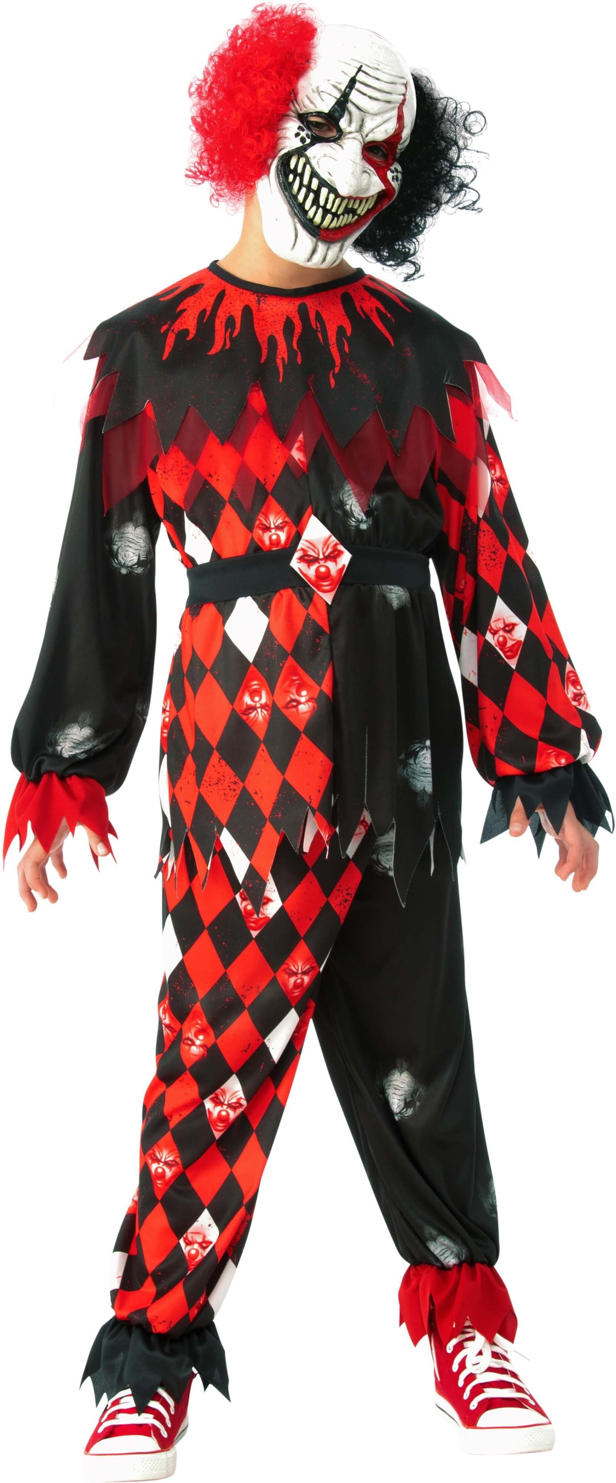 Boys Scary Clown Costume