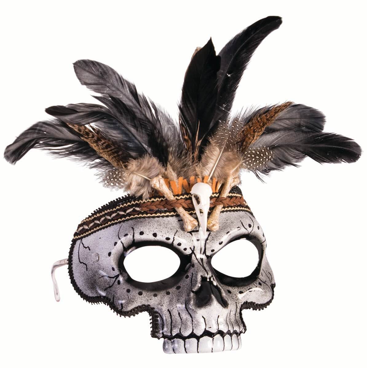 Voodoo Skull Mask-Male