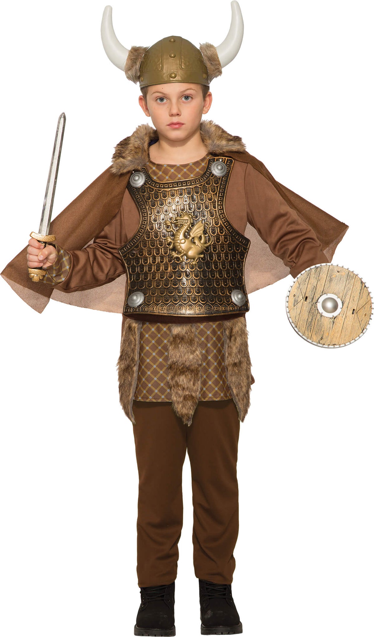 Boys Viking Warrior Costume