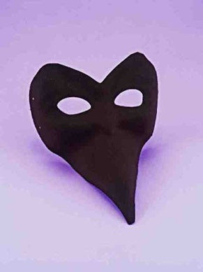 Long Nose Mask Black