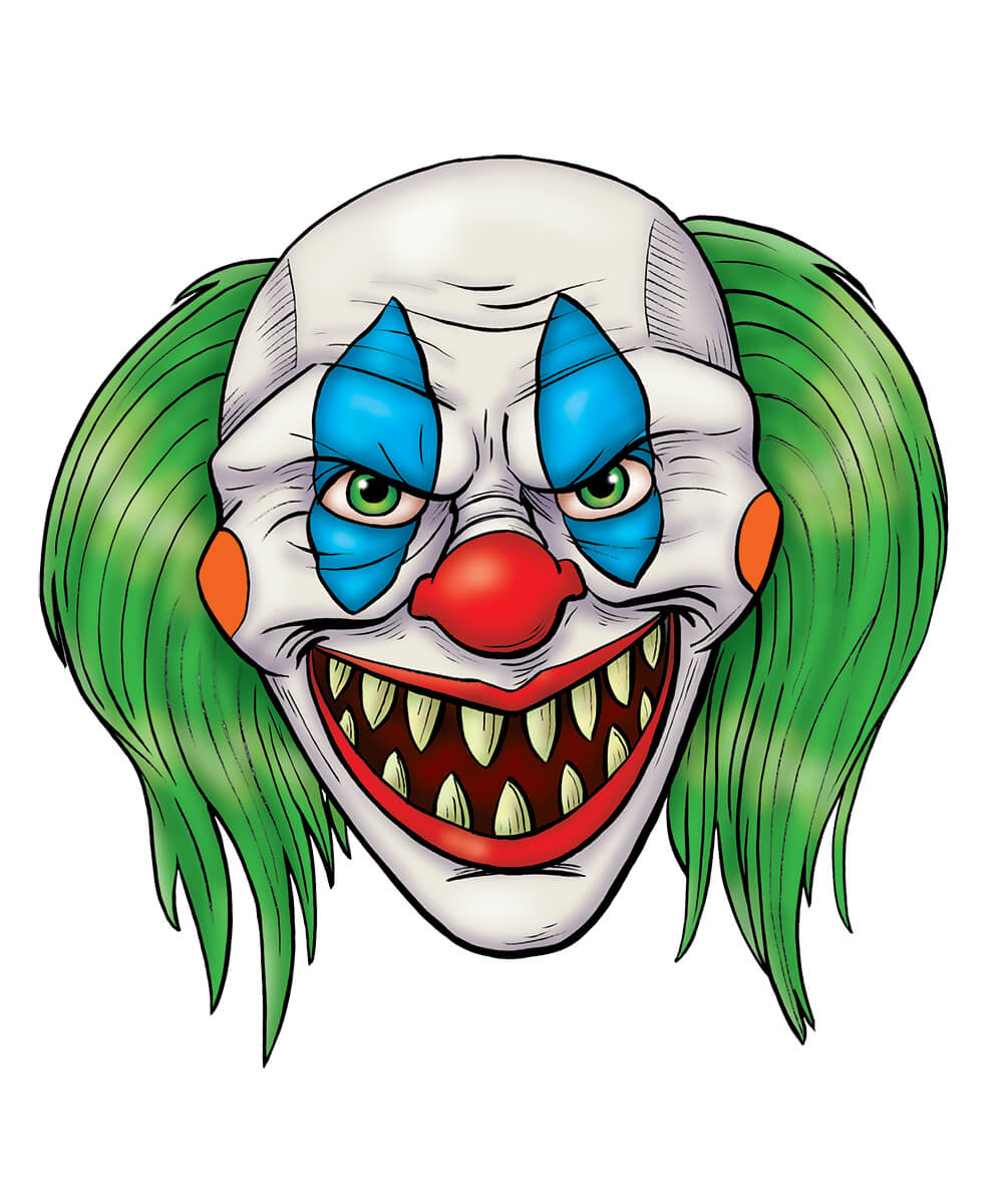 Devilish Clown Mask