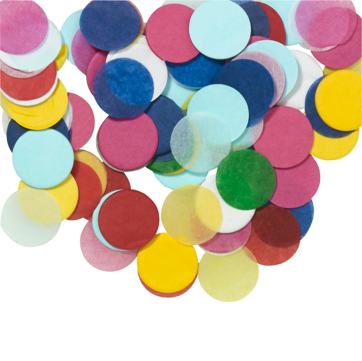 Confetti Bag-Paper Dots-.8oz-Multi Color