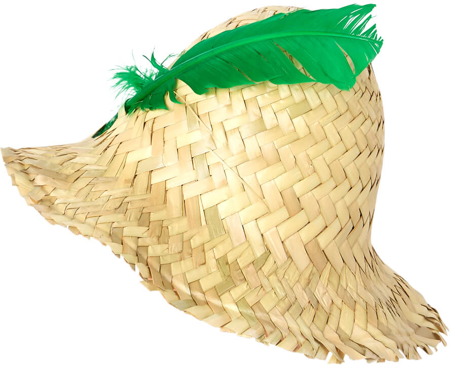 Straw Hillbilly Hat