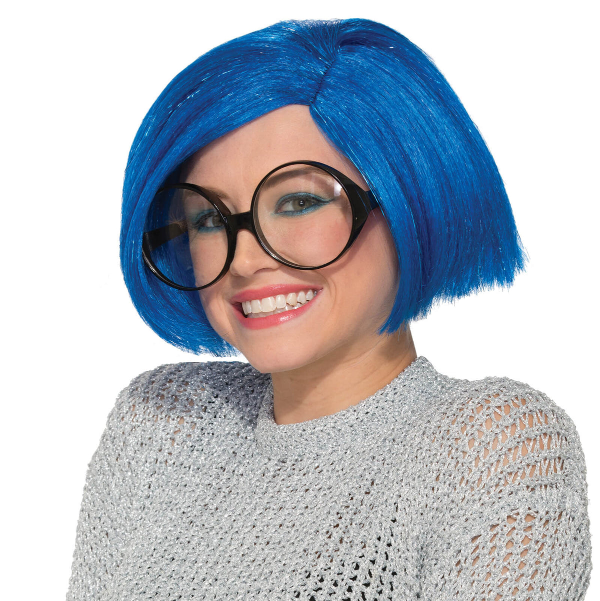 Blue Bobbie Wig