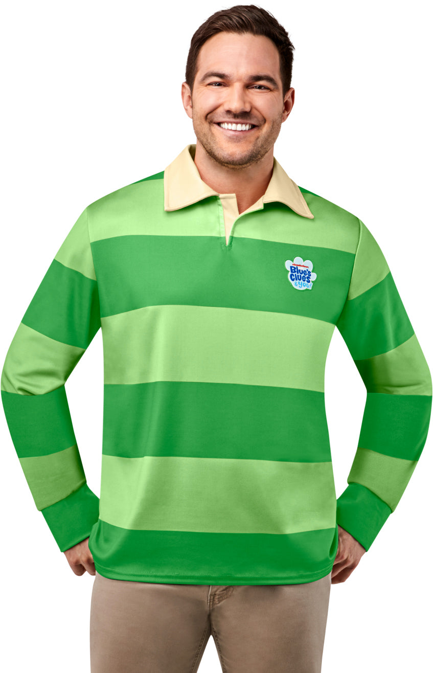 Steve Adult Costume Top Blue&#39;s Clues