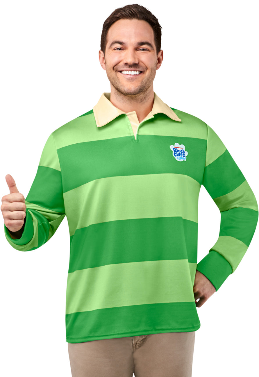 Steve Adult Costume Top Blue's Clues