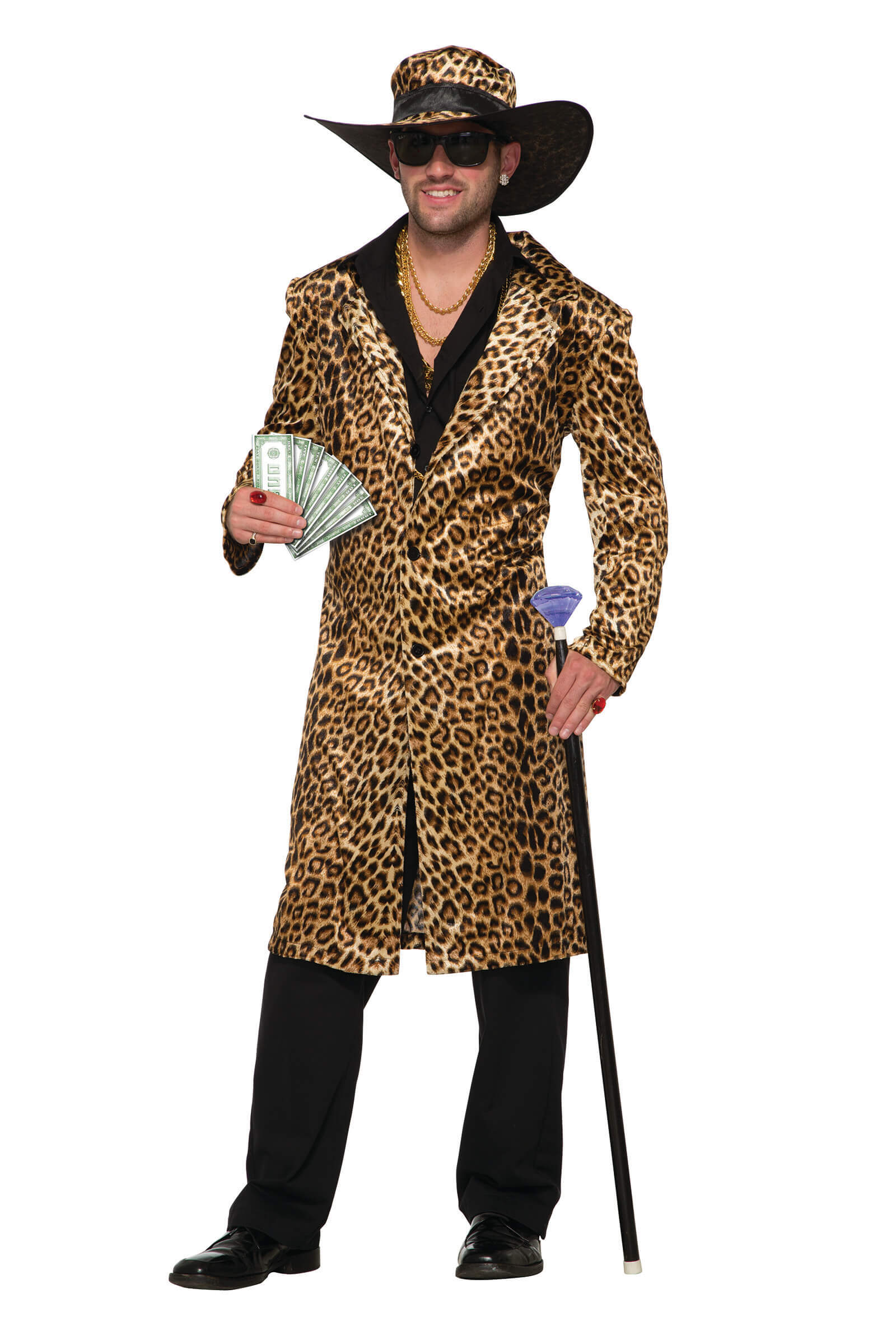 Mens Funky Leopard Costume