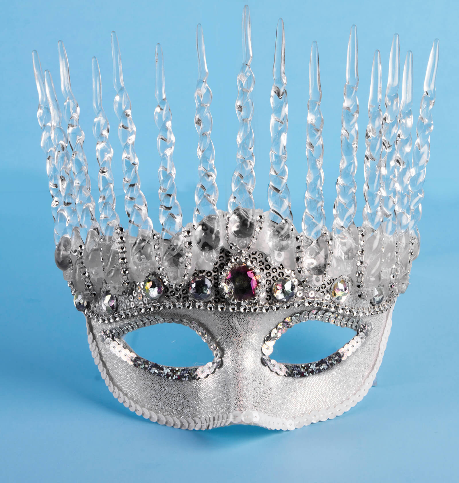 Ice Queen Half Mask