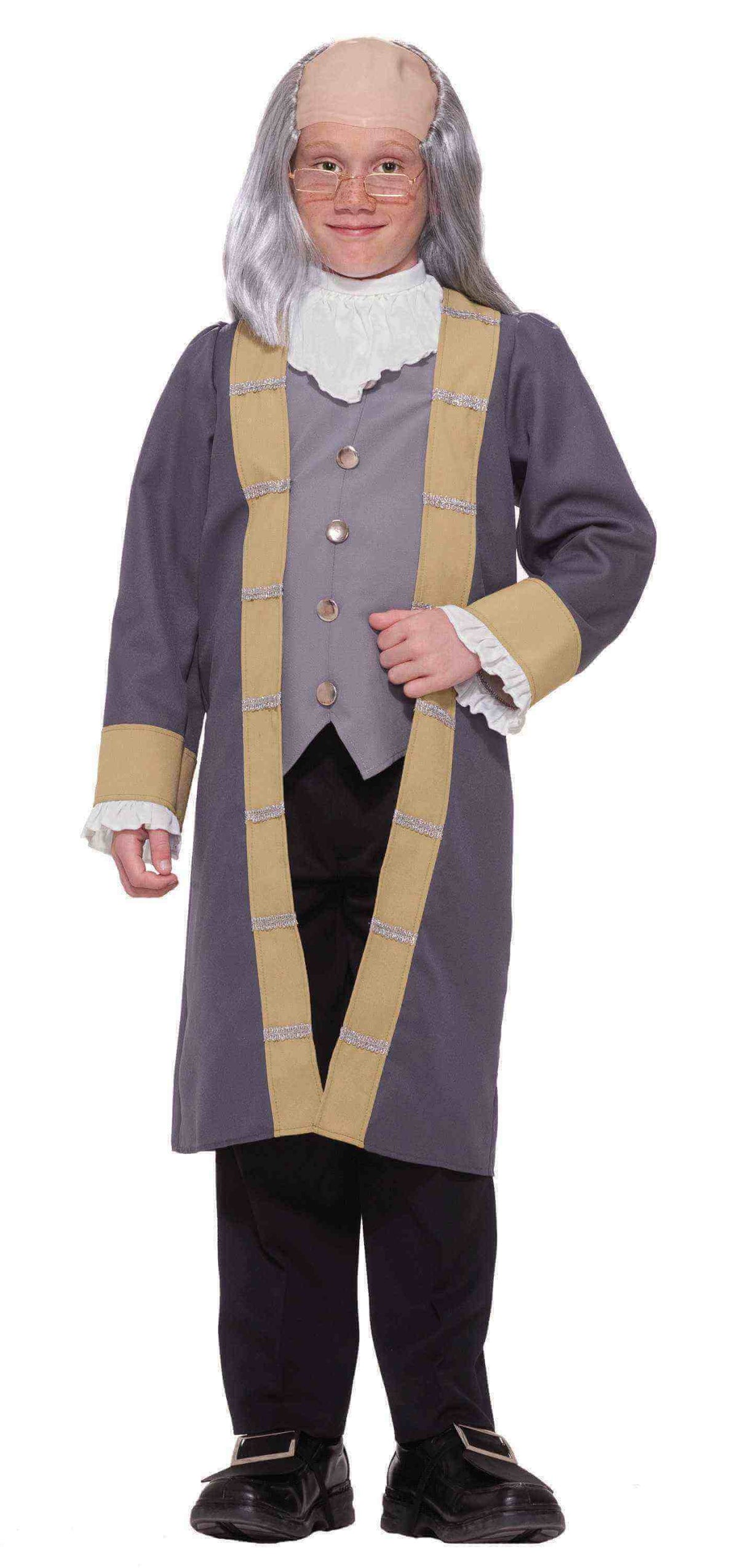 Boys Ben Franklin Costume